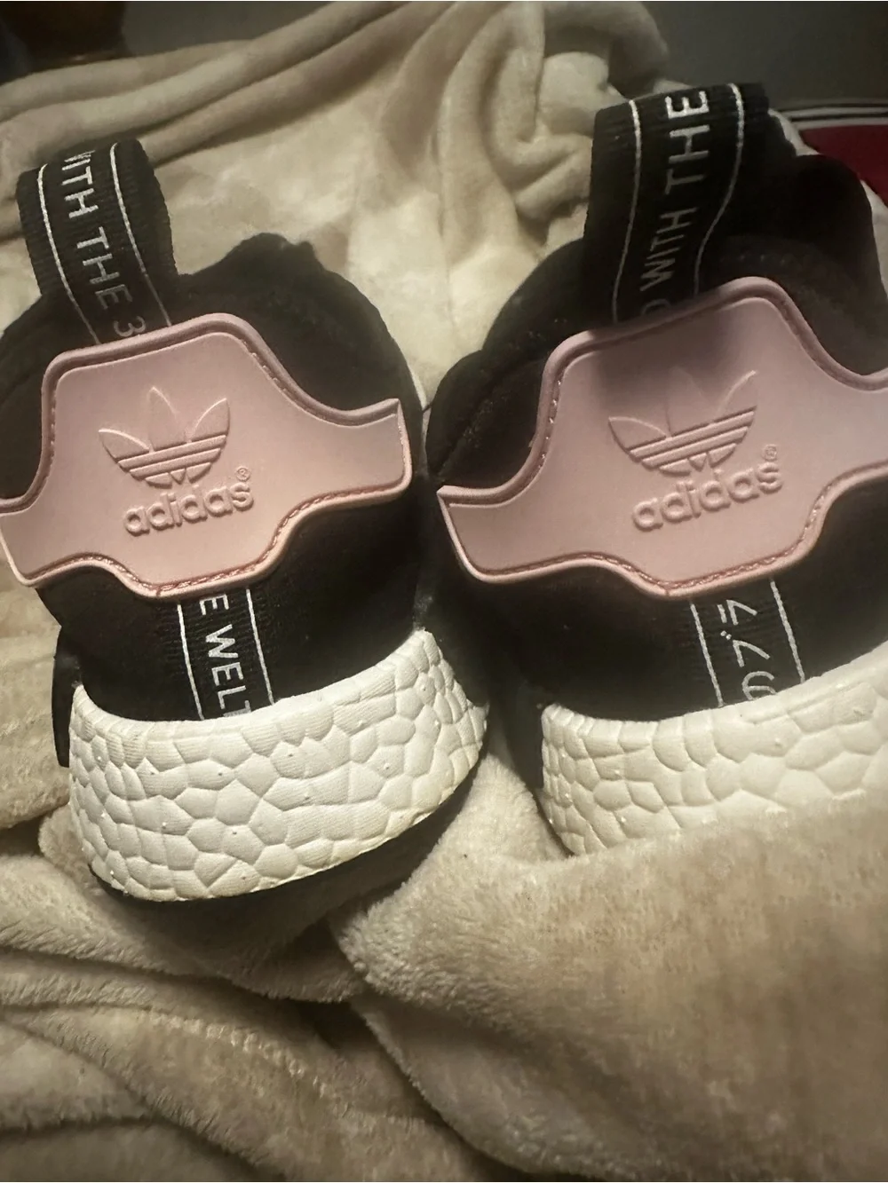 adidas Black Knit NMD R1 with White Midsole